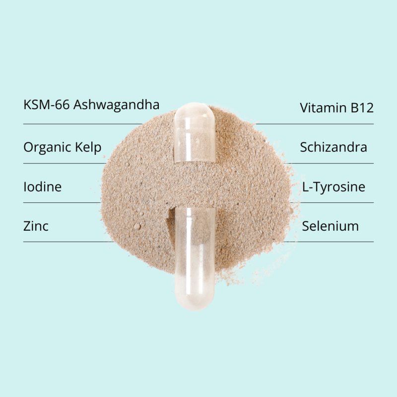 Thyroid Zone Capsule Powder - 1000 x 1000