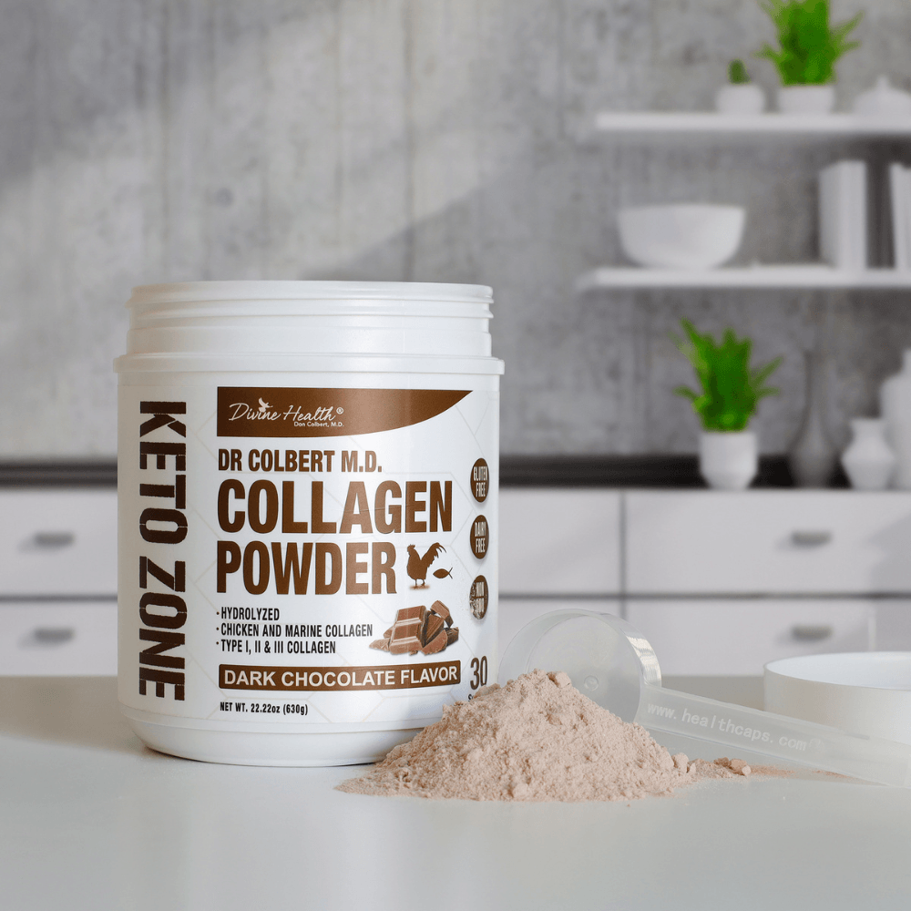 divine health dr. colbert chocolate collagen