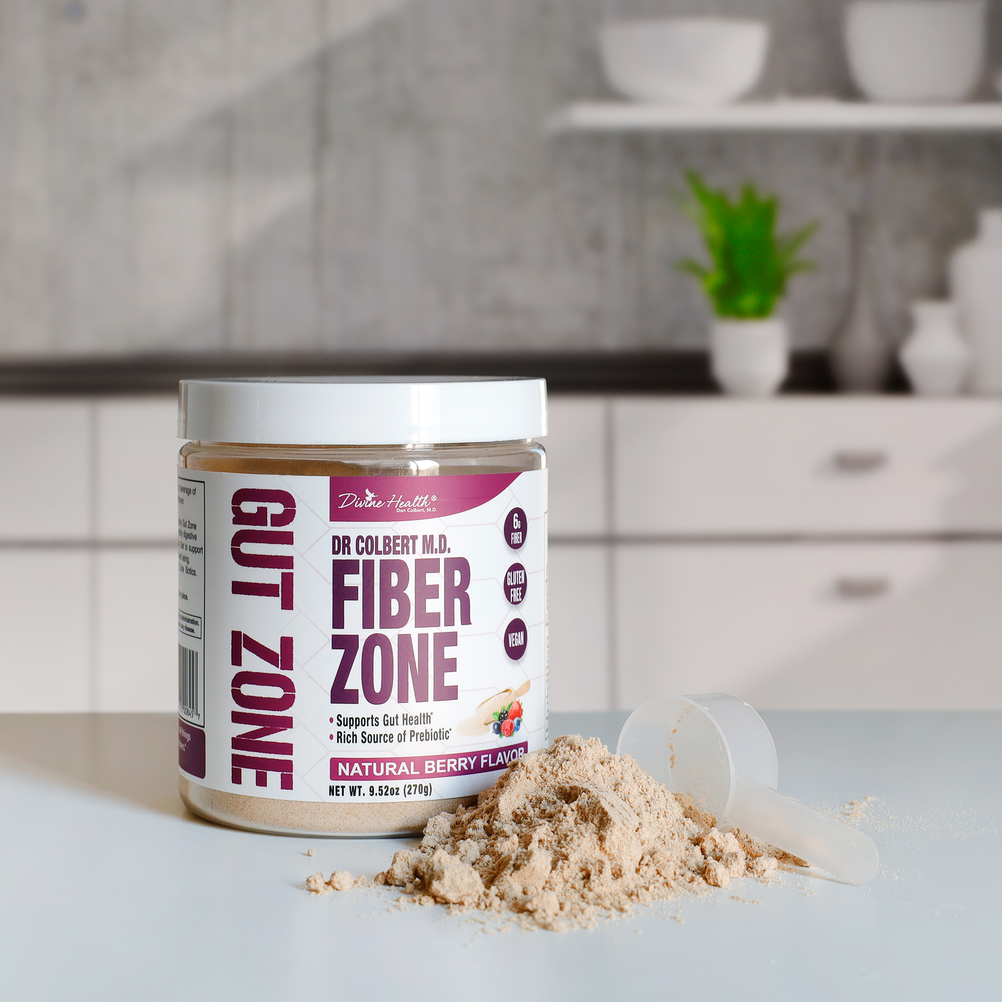 Fiber Zone - Berry Flavor - 30 servings