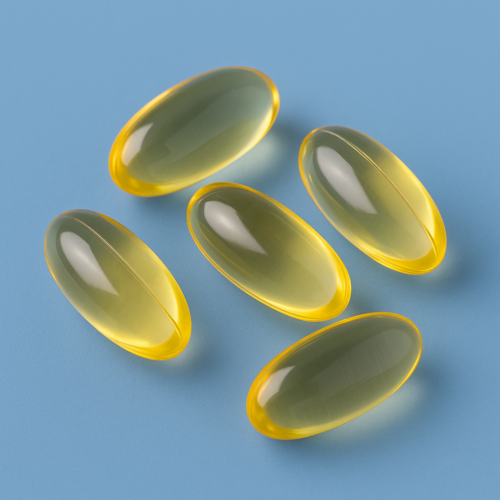 MCT Softgels - Closeup 1000 x 1000